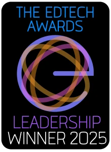 The EdTech Awards Leadership Winner 2025 badge