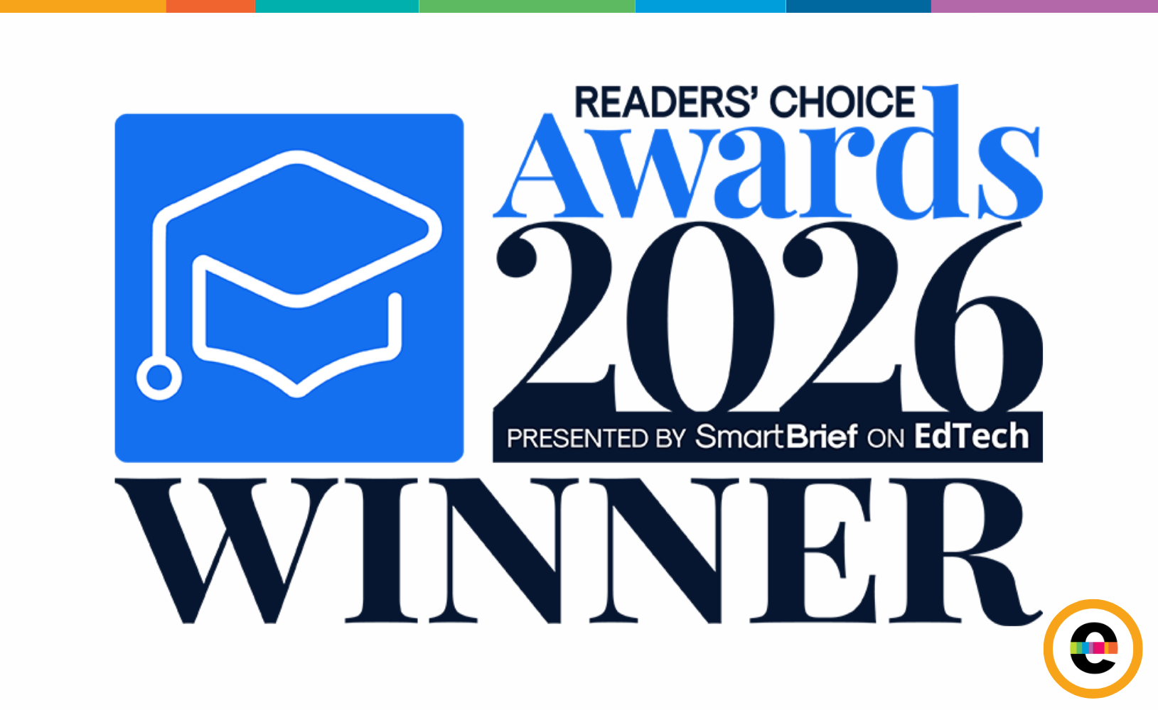 2026 Smartbrief on Ed Tech Readers Choice Winner
