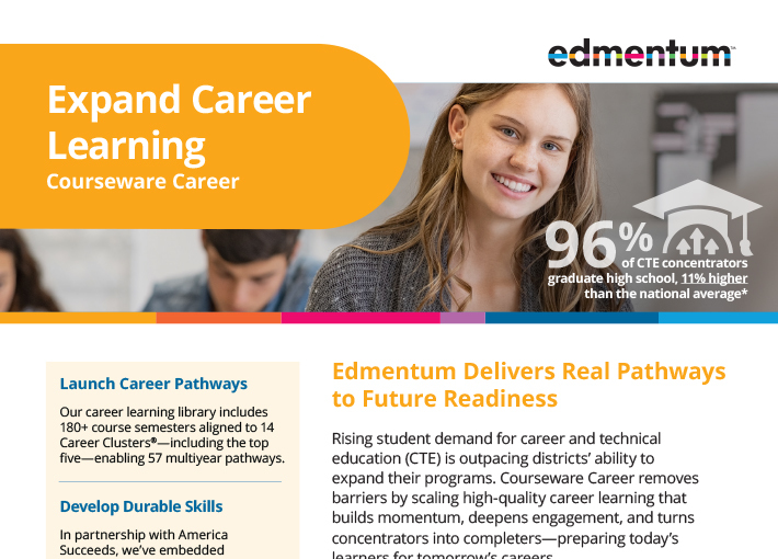 COLL 149 Courseware Career Pathways Brochure National