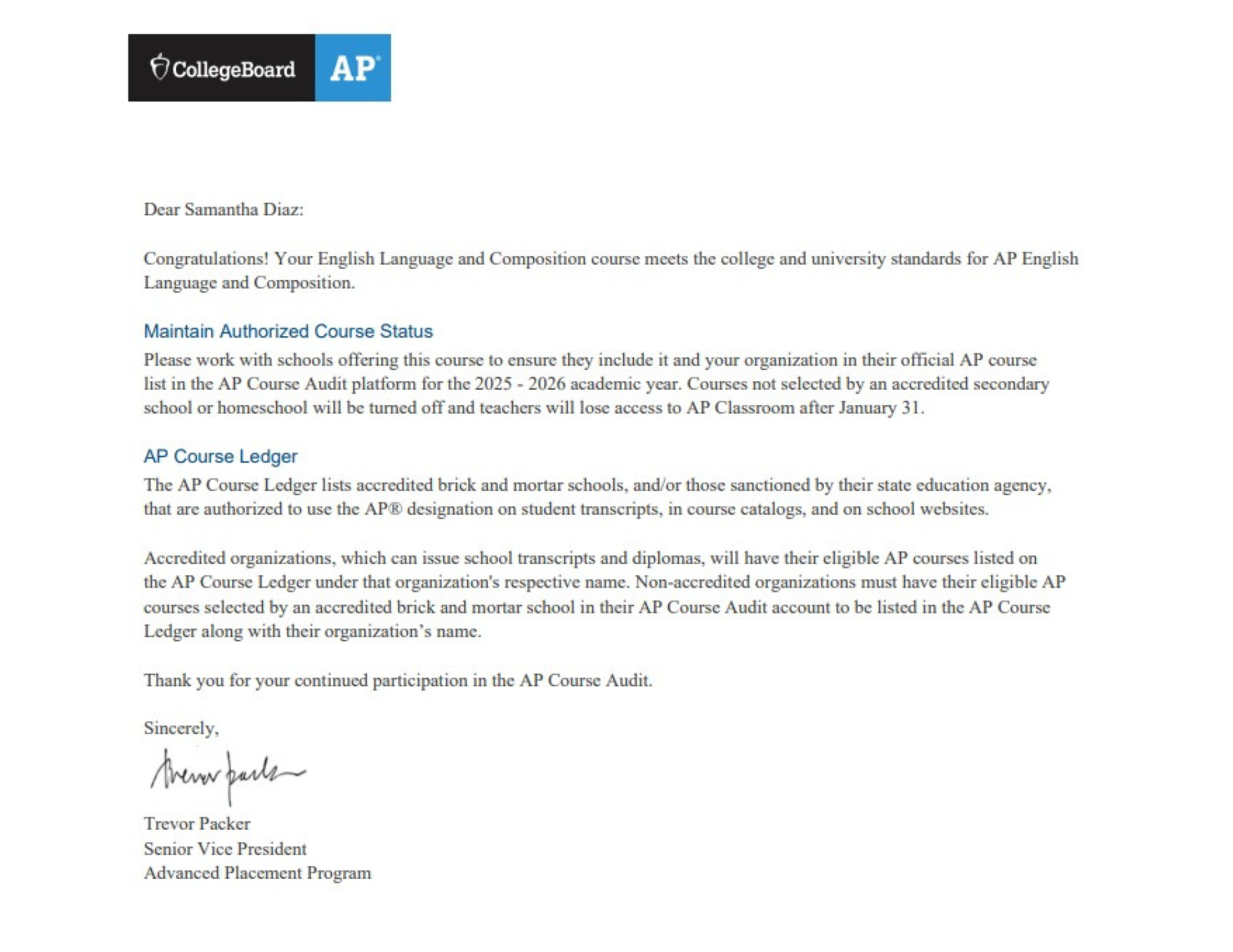 English Language and Composition