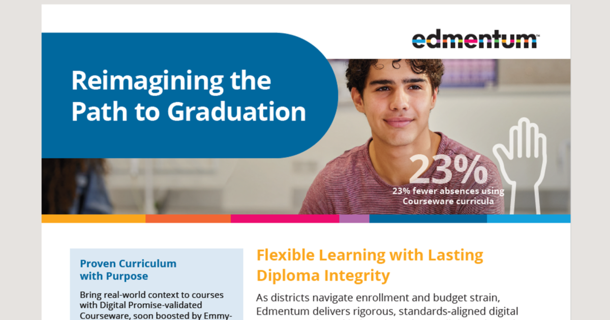 Reimagining the Path to Graduation | Edmentum