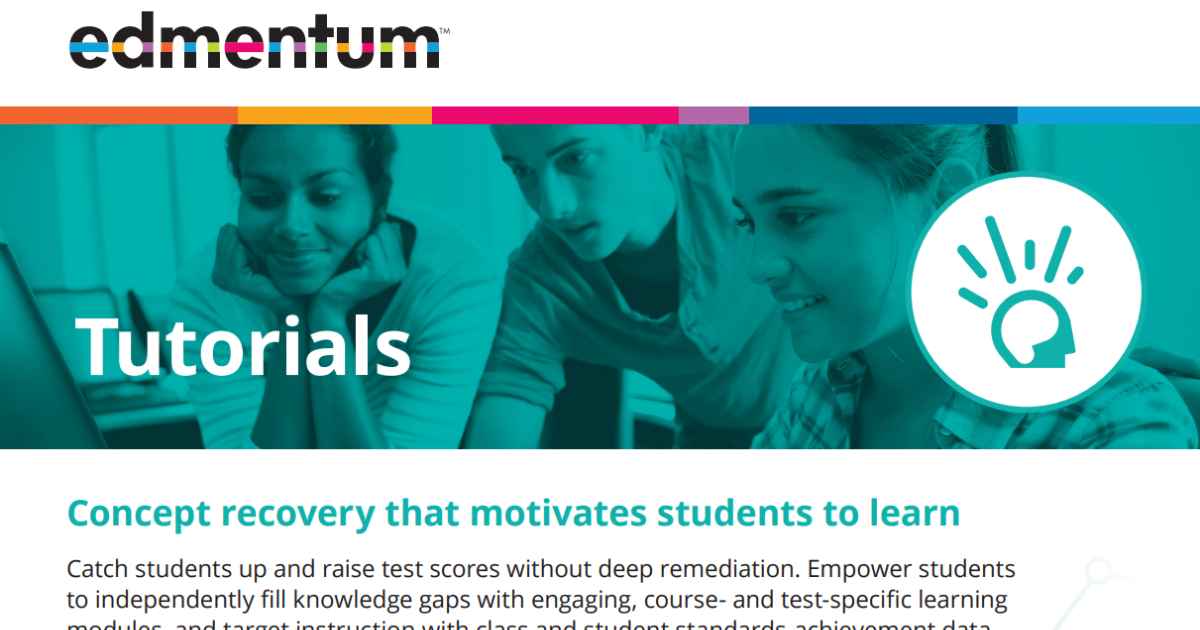 Tutorials Overview | Edmentum