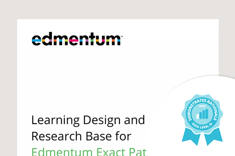 WEBD 40 ESSA Exact Path Learning Deasign Tier 4