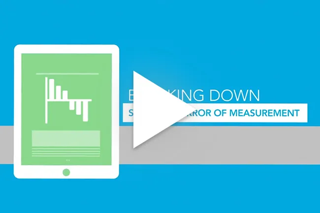 WEBD 35 006 Breaking Down Standard Error of Measurement