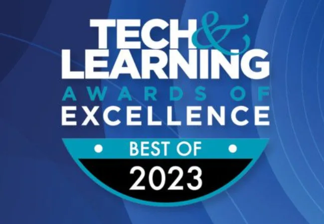 Tech Learning Awards of Excellence Best of 2023 650 x 450
