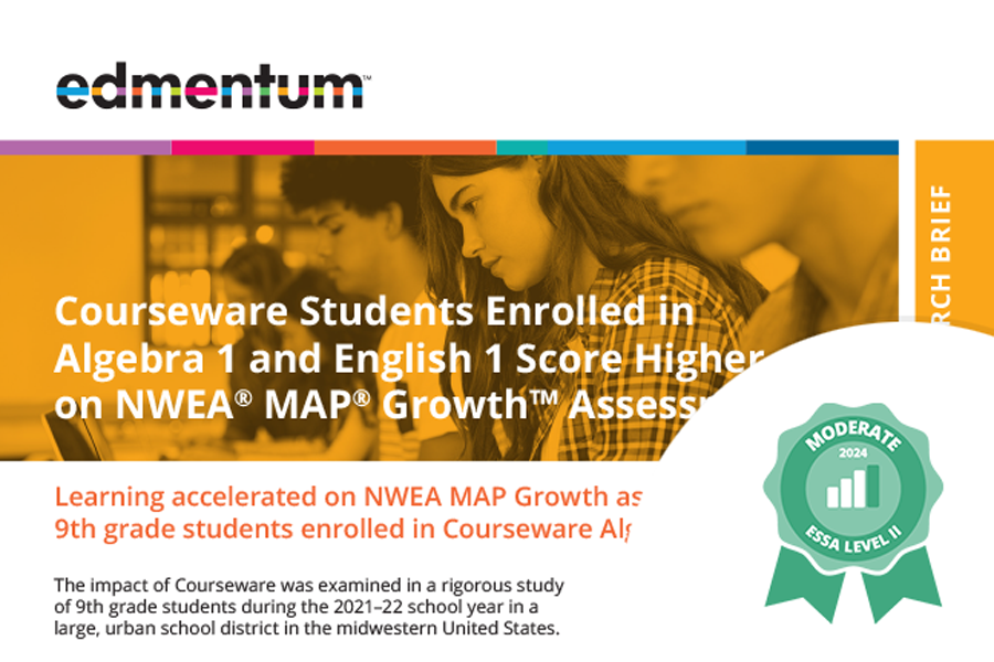 WEBD 40 ESSA Courseware Alg 1 Midwest Research