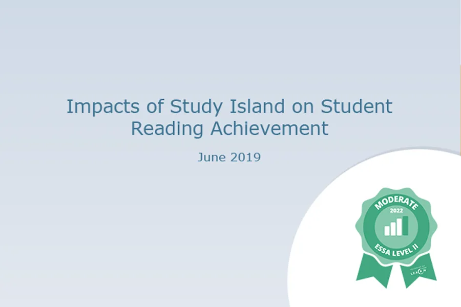 WEBD 40 ESSA Impacts of Study Island on Student Reading Achievement