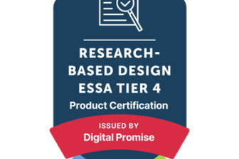 Digital Promise Research-Based Design ESSA Tier 4 Product Certification