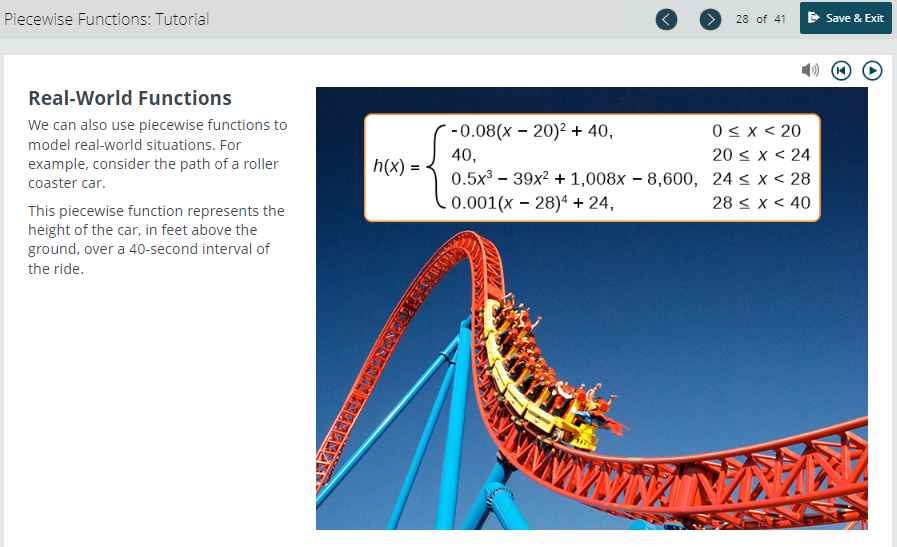 Figure 8 - Algebra 2 Course