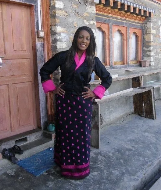 Ashley Huffmon in Bhutan