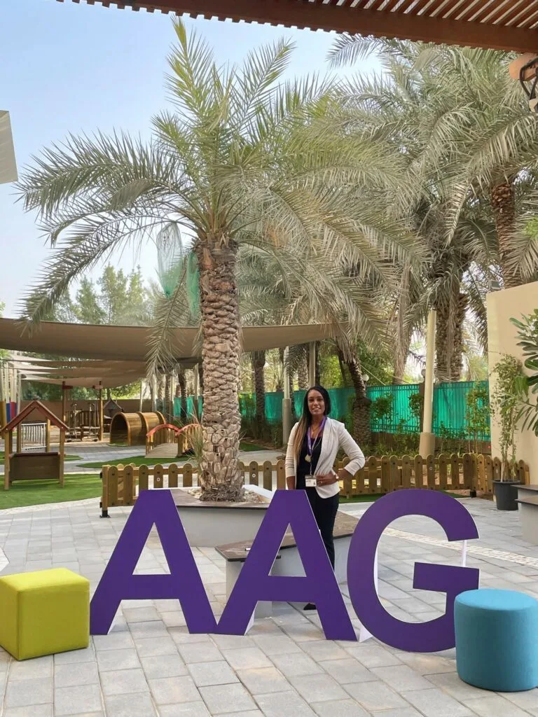 Ashley Huffmon in UAE