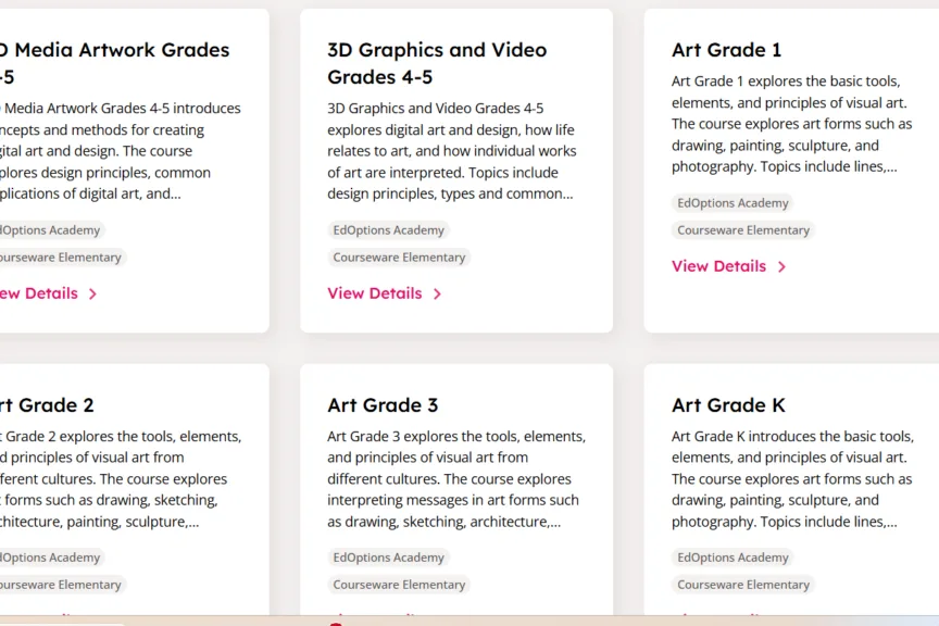 Explore the Curriculum