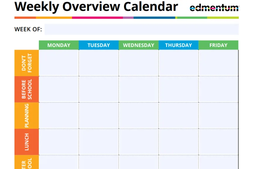 Weekly Overview
