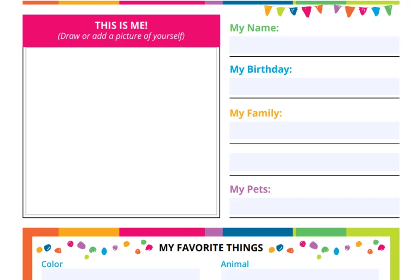 About Me Letter