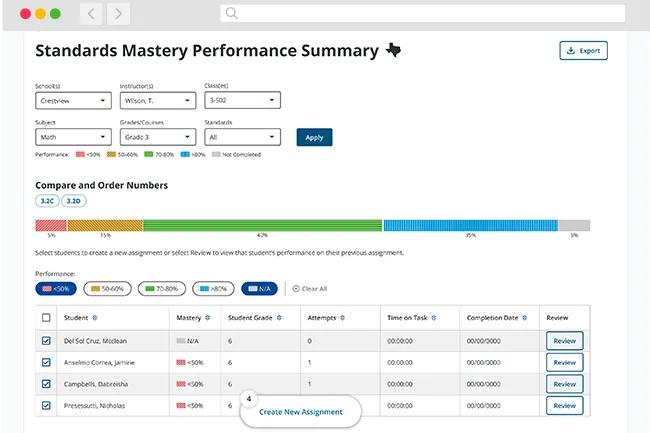WEBD 53 Standards Mastery Webpage Image Standards Mastery Rpt2
