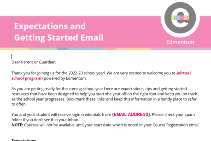 Expectations and Getting Started