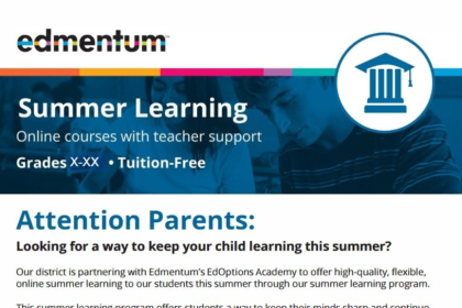 Summer Learning Flyer