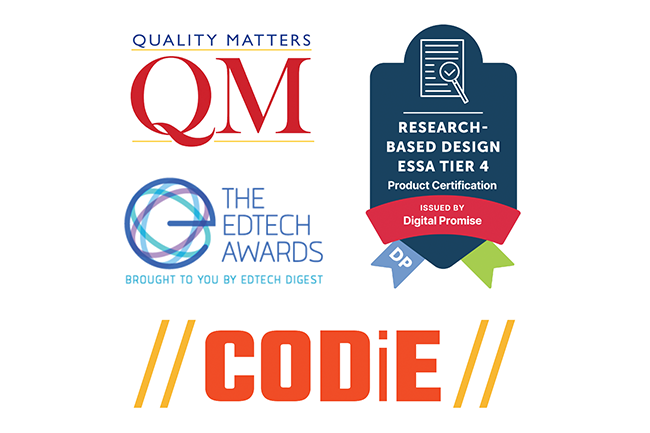 WEBD 64 Courseware Elementary Awards