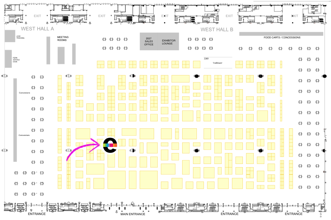 ISTE 2026 floor map